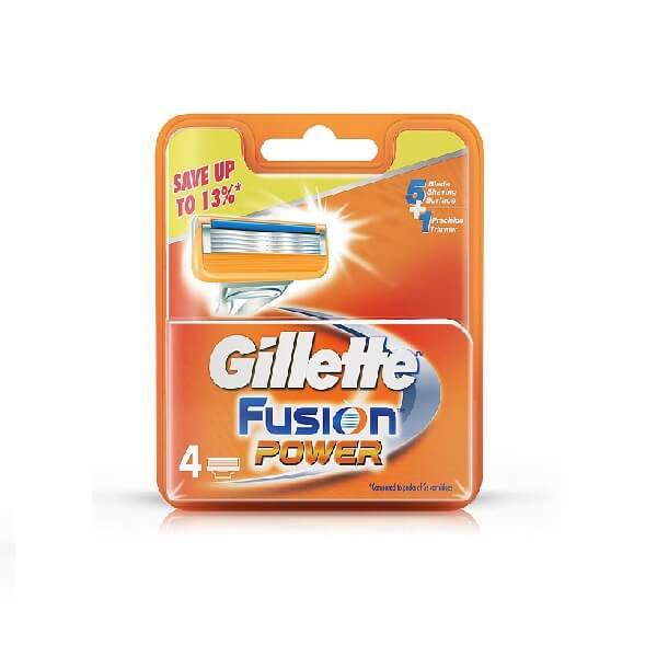 Gillette Fusion Power - 4 Cartridges